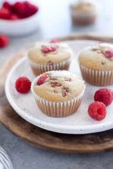 Gluten-Free Raspberry Muffins