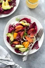 Radicchio Salad with Citrus Vinaigrette