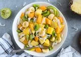 Tropical Fruit Salad with Coconut and Lime