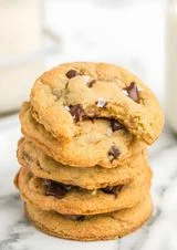 Salted Chocolate Chip Cookies