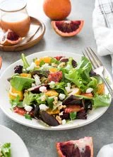 Roasted Beet Salad with Goat Cheese