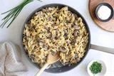 One Pot Ground Beef Stroganoff