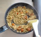 Sungold Tomato Pasta with Roasted Garlic & Burrata