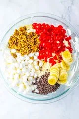 Banana Split Fluff Salad