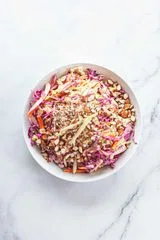 Coleslaw with Apples and Nuts