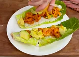 Spicy Shrimp Lettuce Tacos