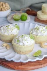 Vegan Mini Key Lime Cheesecakes