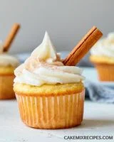 Cake Mix Snickerdoodle Cupcakes
