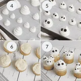 Halloween Ghost Cupcakes