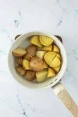 Crunchy Smashed Potato Salad
