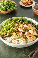 Bún Trộn (Vietnamese Rice Noodle Salad)