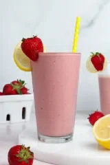 Strawberry Lemonade Protein Smoothie