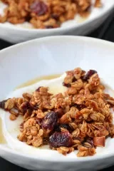 Homemade Cranberry Orange Almond Granola