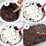 Hot Cocoa Chocolate Cake Dump Cake