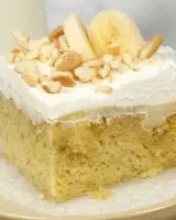 Banana Poke Cake