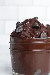 Single Serve Protein Brownie Batter