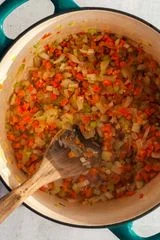 French Lentils Braised in Red Wine and Caramelized Onions