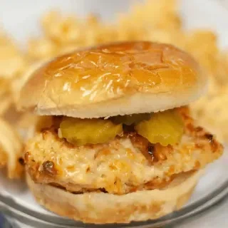 Air-Fryer Copycat Chick Fil A Sandwich