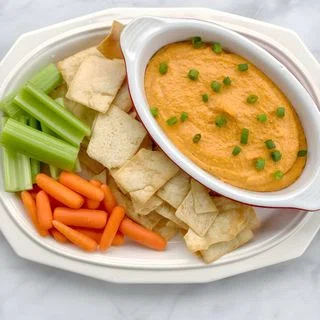 4-Ingredient Vegan Buffalo Dip