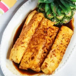 Grilled Brown Sugar Glazed Pineapple