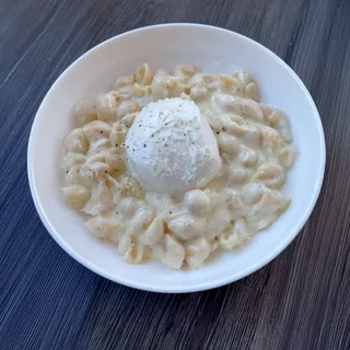 Creamy Truffle Pasta with Truffle Burrata