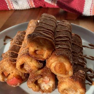 Apple Pie French Toast Roll-Ups