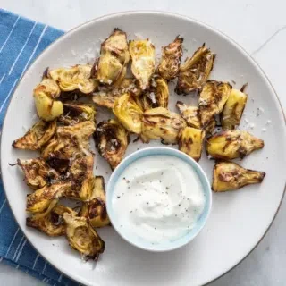Crispy Air Fryer Artichoke Hearts