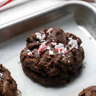 Chocolate Peppermint Cookies