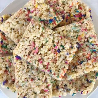 Dairy-Free Funfetti Rice Krispies