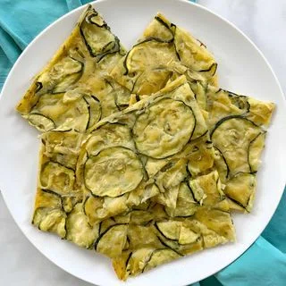 Vegan Zucchini Scarpaccia