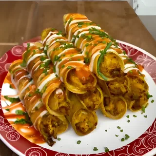 Low Calorie High Protein Chicken Taquitos