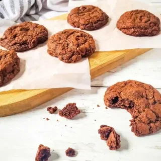 Brownie Cake Cookies from Mix