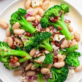 Broccoli and Cannellini Bean Salad