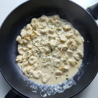 Three Cheese Tortellini Alfredo