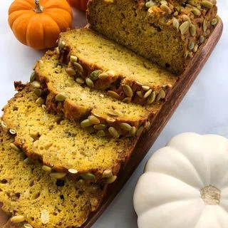 Vegan Pumpkin Banana Bread
