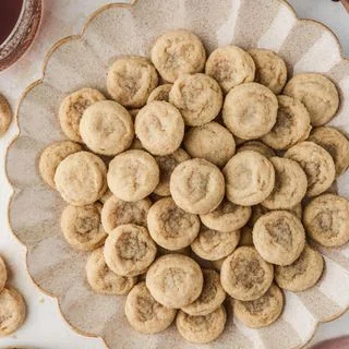 Chewy Mini Sugar Cookies