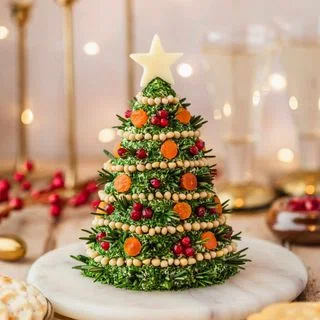 Christmas Tree Cheese Ball