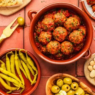 Tapas-Style Spanish Meatballs
