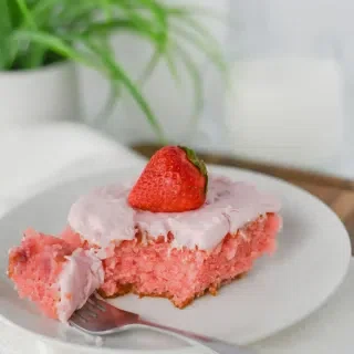Homemade Strawberry Cake