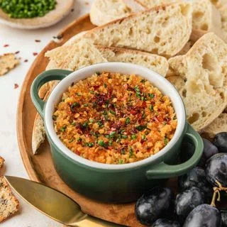 Crispy Baked Boursin Cheese (No Dredging!)