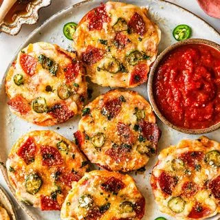 The Easiest Homemade Pizza Bagel Bites
