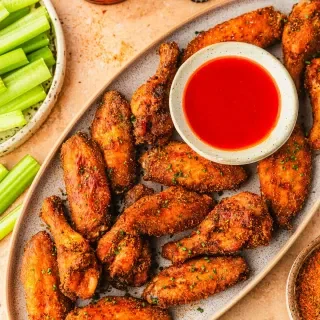 Cajun Spiced Chicken Wings