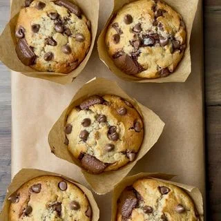 Banana Chocolate Chip Muffins