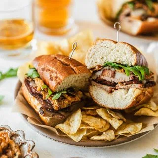 Best-Ever Tri-Tip Sandwiches with Garlic Aioli