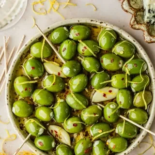 Blue Cheese Stuffed Olives
