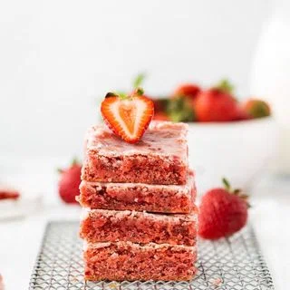 Strawberry Brownies