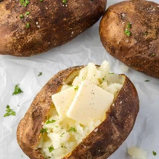 Air Fryer Baked Potatoes