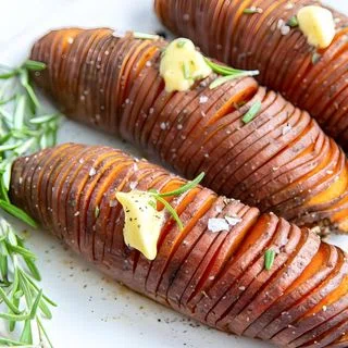Hasselback Sweet Potatoes
