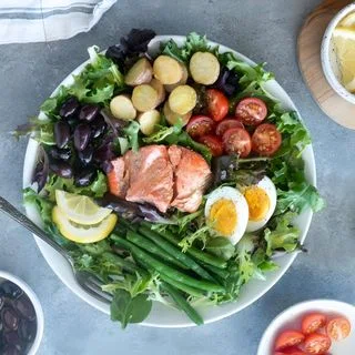 Salmon Nicoise Salad