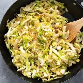 Simple Sautéed Cabbage